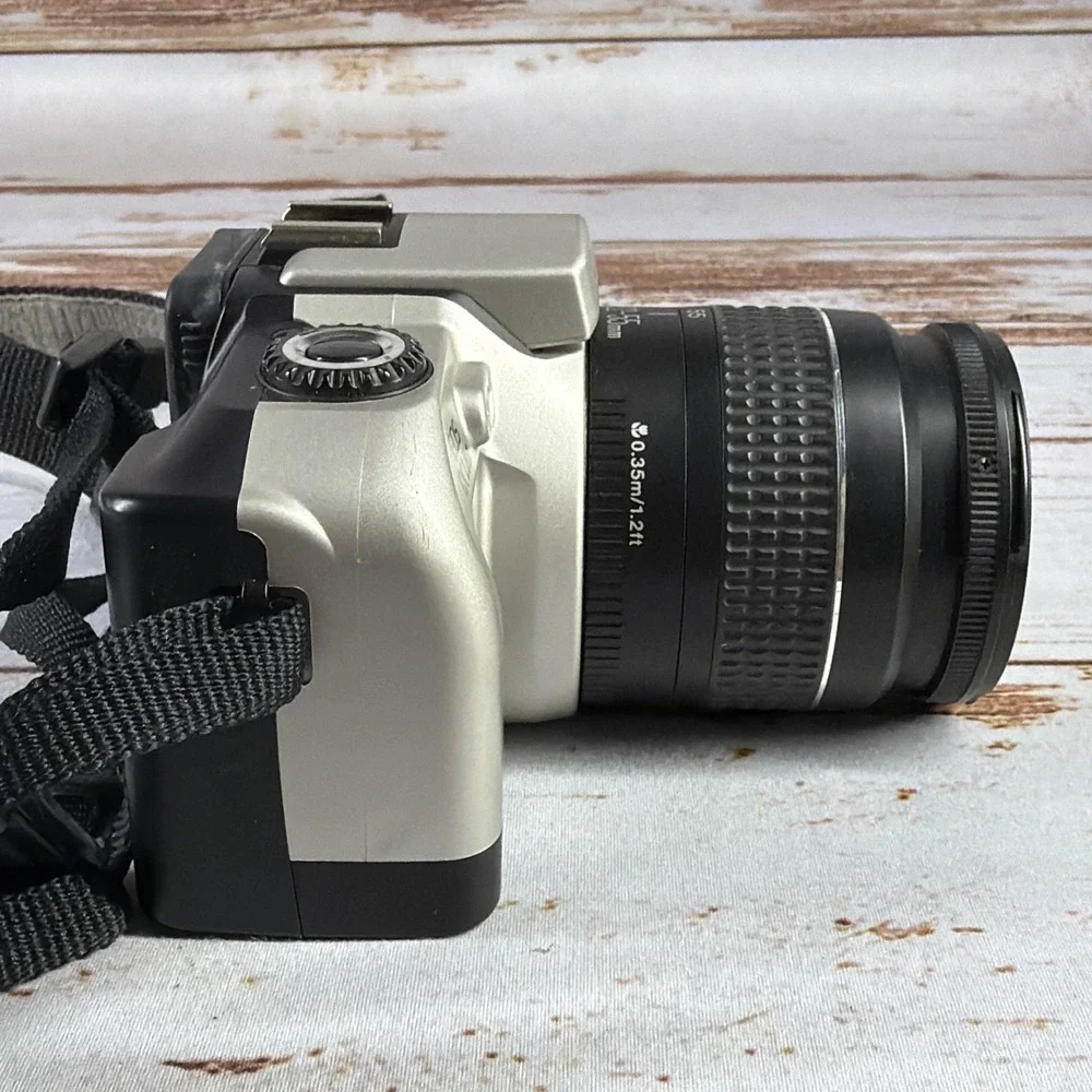 Used Canon EOS IX Lite APS Film Camera Silver w/ EF 22-55mm f/4-5.6 Lens Tested